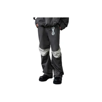 ROARINGWILD ARCH Casual Pants Unisex Gray