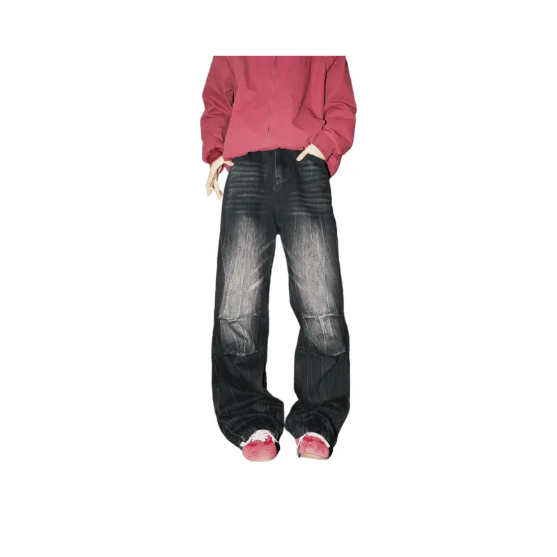 JUNGLE PANDA Jeans Unisex Dark Blue-6