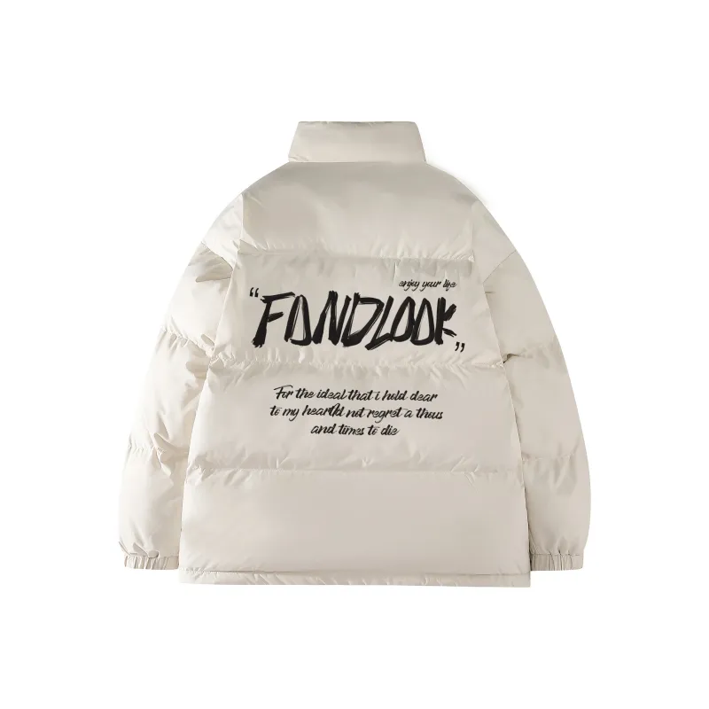 FONDLOOK Puffer Jackets Unisex-4