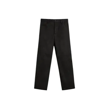 ZARA Leather Pants Men Brown