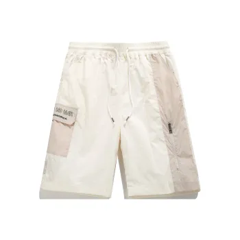 Guuka Cargo Shorts Men Ecru