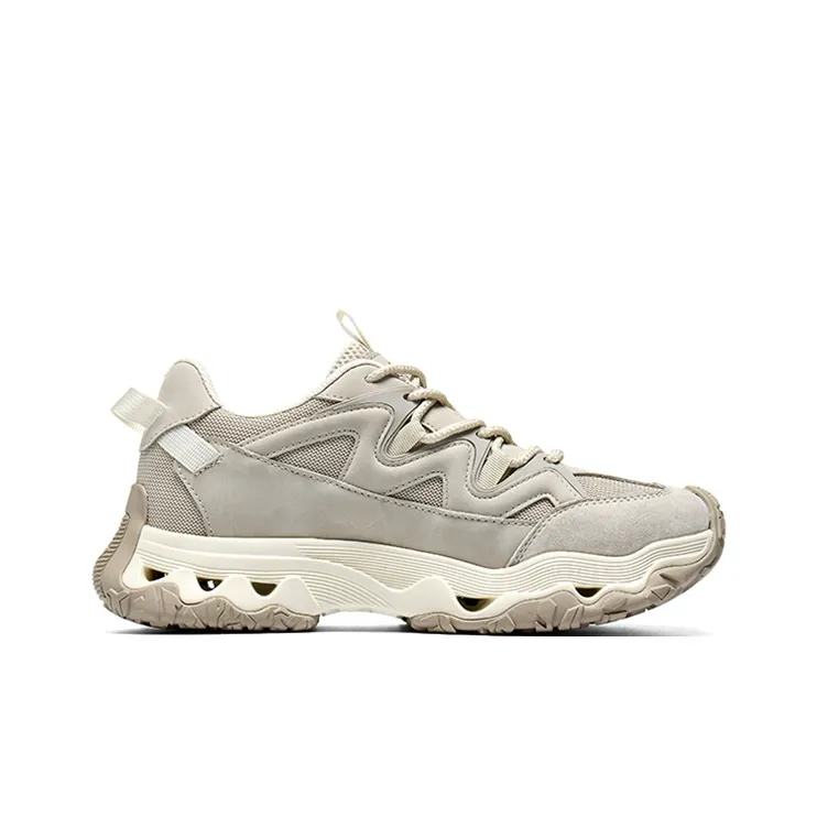 FAIRWHALE Cushioning Coverage Abrasion Resistant Slip Resistant Low Top Chunky Sneakers Men's-1