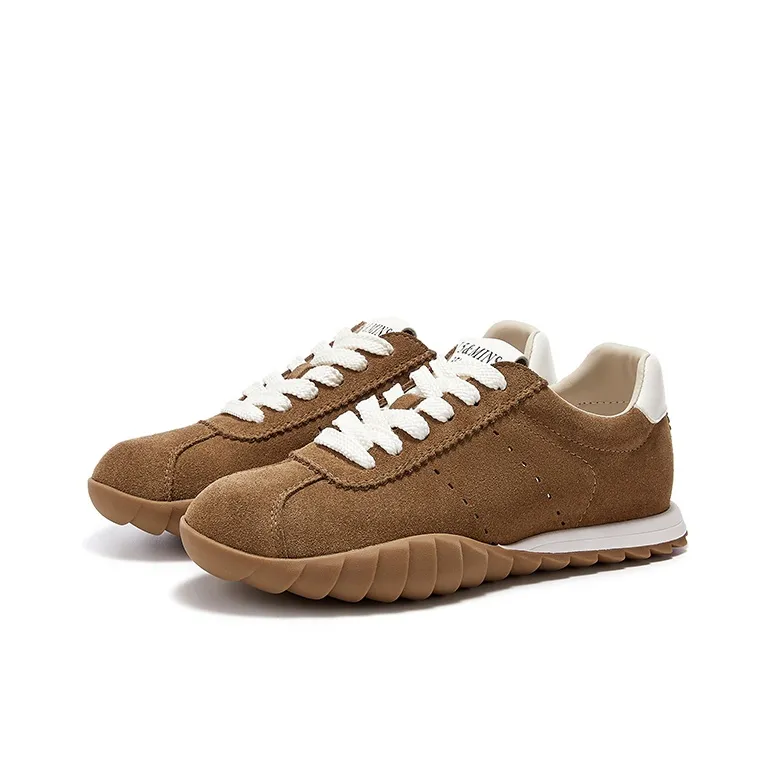 15 MINS Chestnut Cookie Breathable Low Top Casual Shoes Women's-7