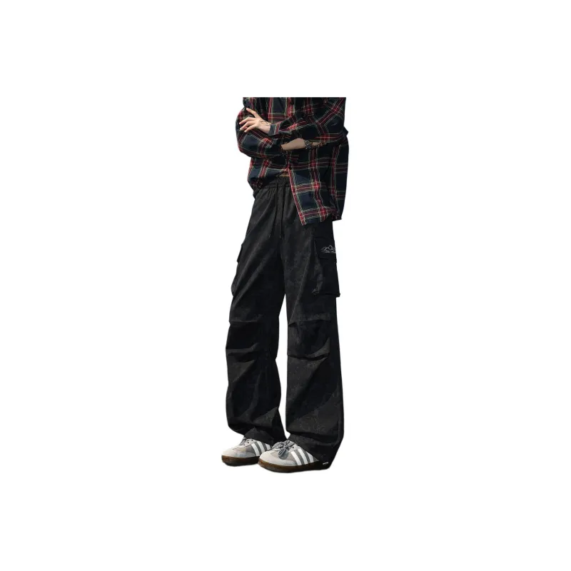Qnxeey Casual Pants Unisex-4