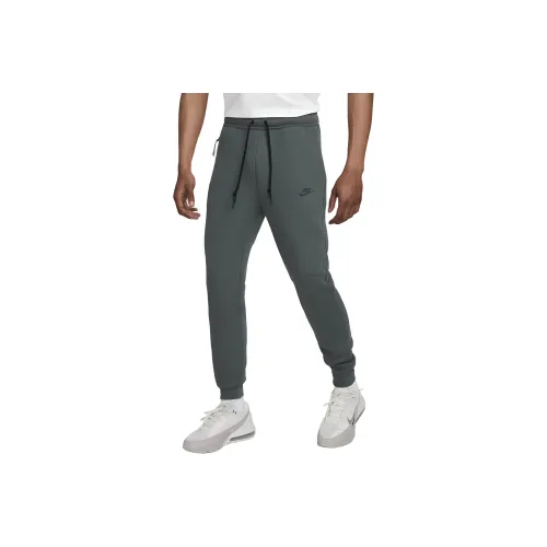 Nike halo Sportswear Tech Fleece Pantalon De Jogging Pour Homme Casual Pants Men's Vintage Green