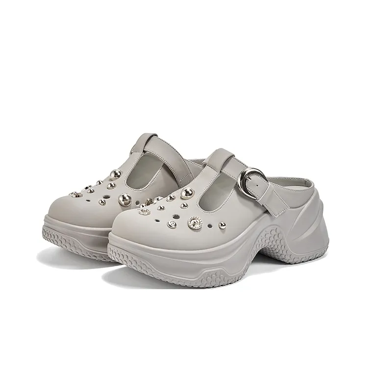 DAPHNE Composite Sole Odor Resistant, Abrasion Resistant Closed Toe Slippers Women's-13