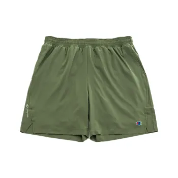 Champion Fitted Shorts US Version Unisex Olive Green