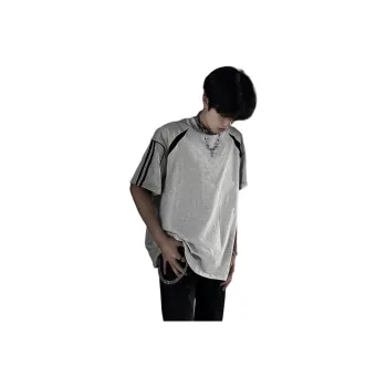 XIDELONG T Shirt Unisex Smoke Cloud Gray