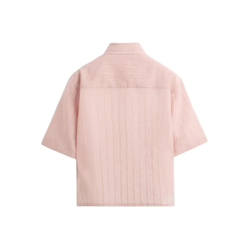 ZARA Shirts Men Coral Pink-1