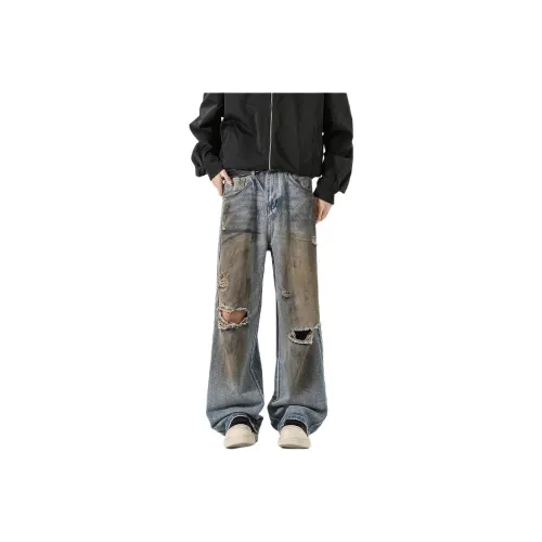 JASONWOOD Cowboy On The Run Jeans Unisex Vintage Blue