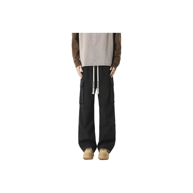 RICE NINE TEN Cargo Pants Unisex Black-0