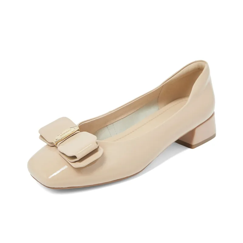 COMELY High Heels Women's Bordeaux Red, Cream White-11