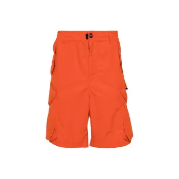 PARAJUMPERS SS24 Cargo Shorts Men's Carrot Orange