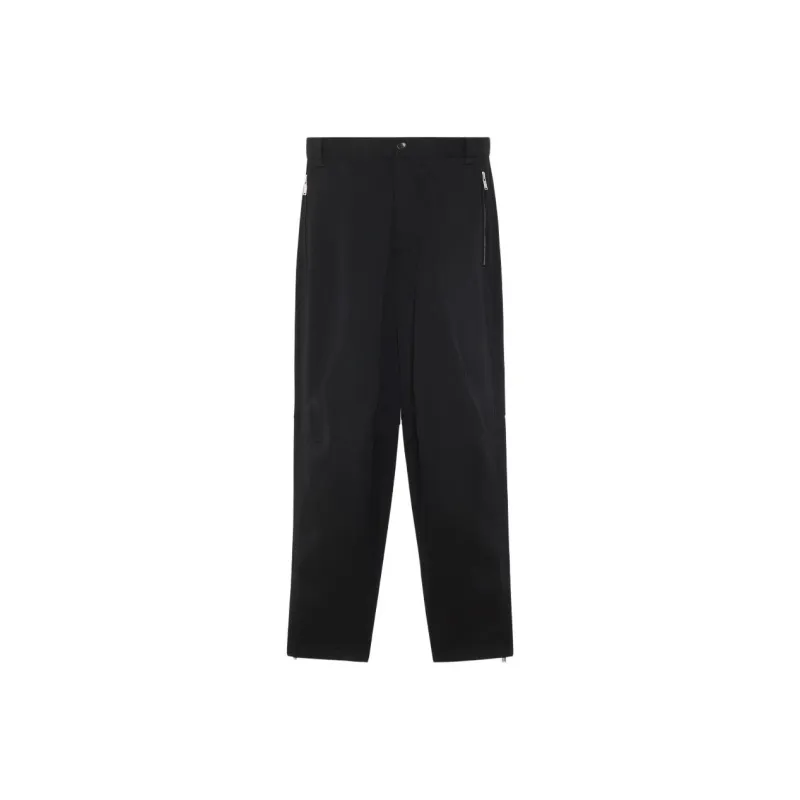 Lanvin Pressed Crease Cropped Tailored Trousers-0