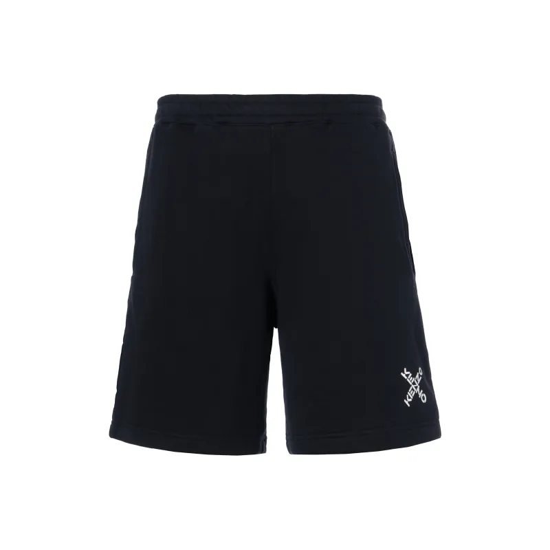 KENZO Sport Little X Logo Printed Shorts-0