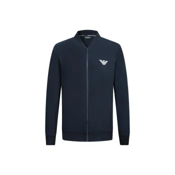 EMPORIO ARMANI Logo embroidered Track Jacket