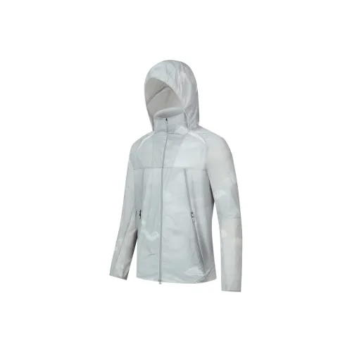 Saucony NATHAN BELL Collection Jacket Men's Moon Shadow Gray Tone