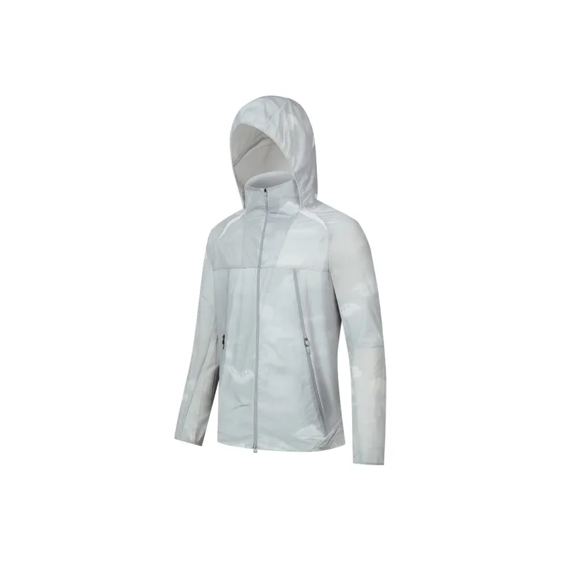 Saucony NATHAN BELL Collection Jacket Men's Moon Shadow Gray Tone-0