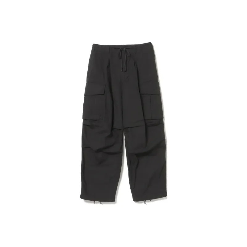 Beams Cargo Pants Men Black-0