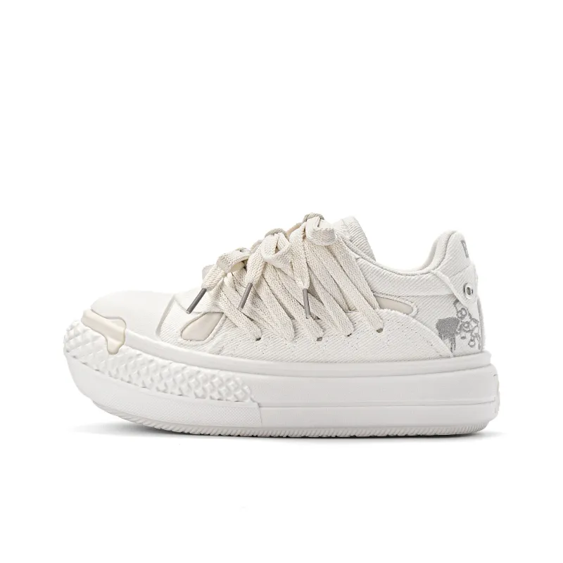 The Simpsons Canvas Shoes Unisex Low Top Black/Vanilla Ecru/Beige Black-8