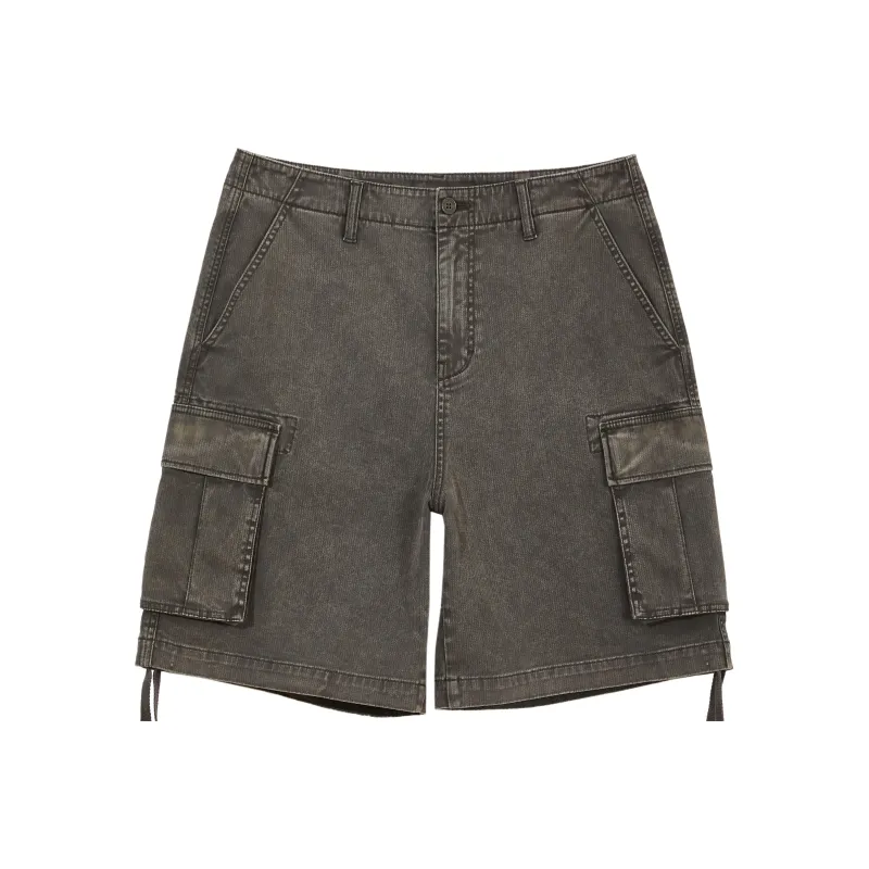 JACK&JONES Denim Shorts Men E56 Dark Gray Green-0
