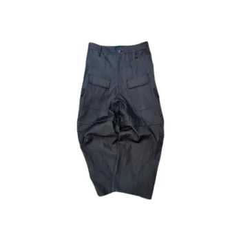 Undermycar SS25 Cargo Pants Unisex Indigo