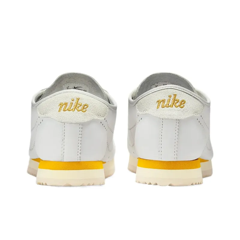 Nike Cortez White Bronze Perforated Swoosh Women's-4