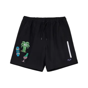 LiNing x Steven Harrington Skateboard Casual Shorts Men's Black