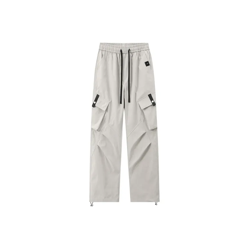 VanCamel Cargo Pants Unisex White-0