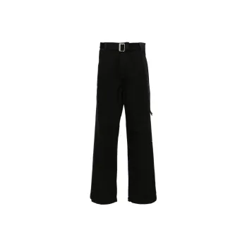 Jacquemus Le Pantalon Marrone Wide-leg Trousers
