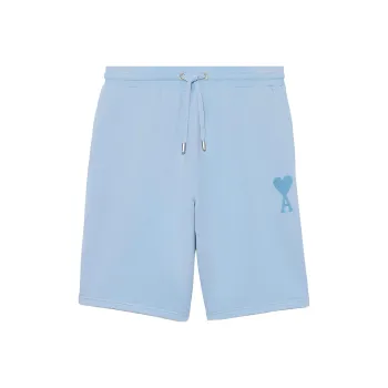 AMIPARIS AMI Summer Limited Series Casual Shorts Men Sky Blue