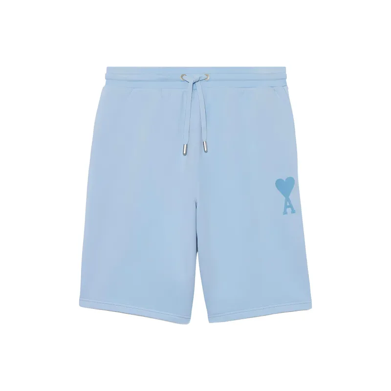 AMIPARIS AMI Summer Limited Series Casual Shorts Men Sky Blue-0