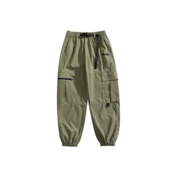 Jeep Casual Pants Unisex Light Army Green