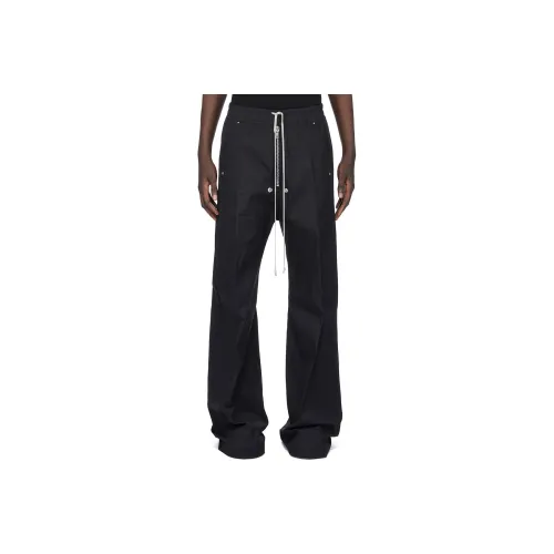 RICK OWENS Bela Drawstring Wide Leg Trousers