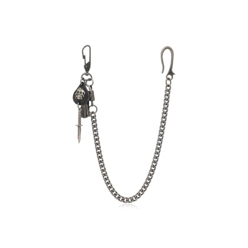 CENTURY&KINDLE Metal Pants Chains Men's-0