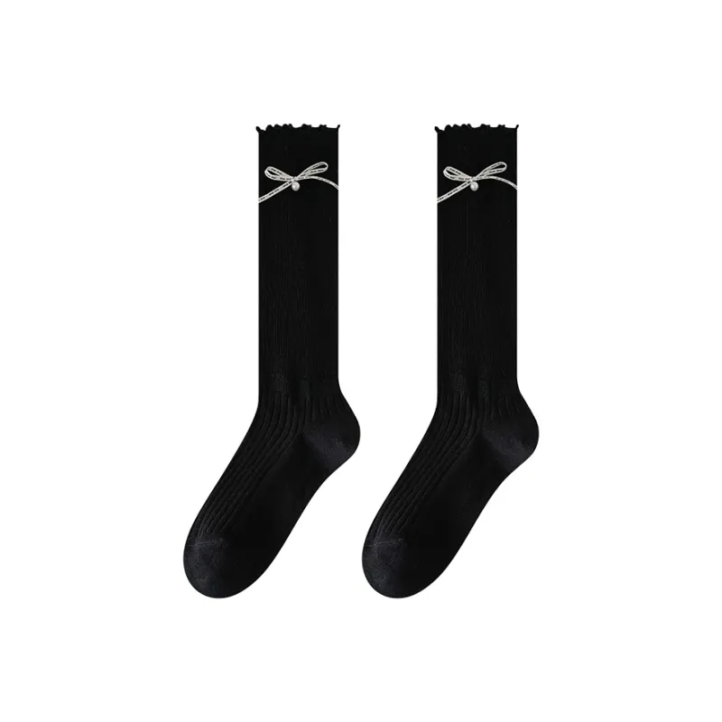 Top Melon Knee High Socks Women's Combo Set-13