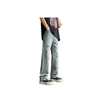 Children Of Huaxia Jeans Unisex Nostalgic Blue