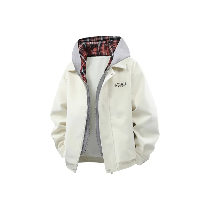 FASTFISH Leather Jackets Unisex-18