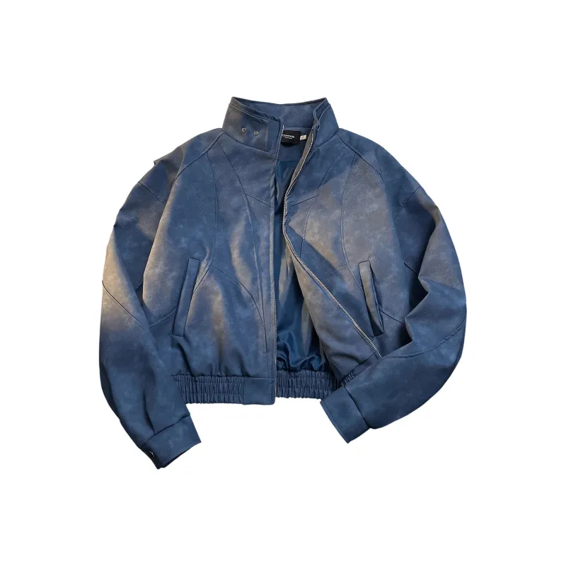 DJ.SPIRIT Leather Jacket Unisex Wisteria Purple-0