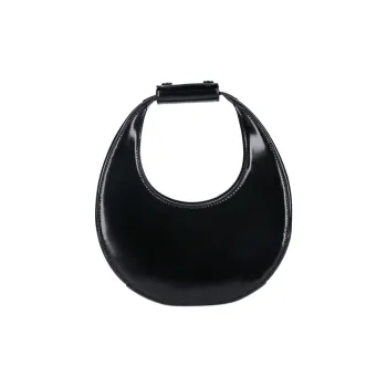 Staud Round Cut Moon Mini Tote Bag