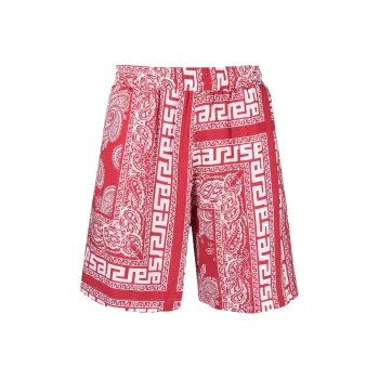 Aries Casual Shorts Men Red