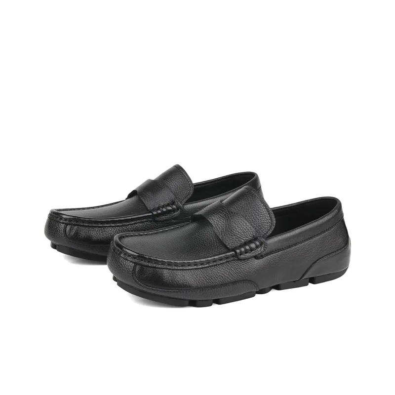 New Korea Casual Shoes Men's Black-1