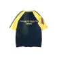 Navy Blue & Yellow Sleeves