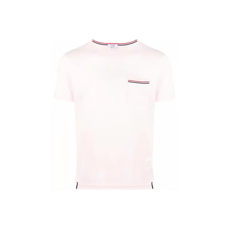 THOM BROWNE T Shirts Men Pink-0
