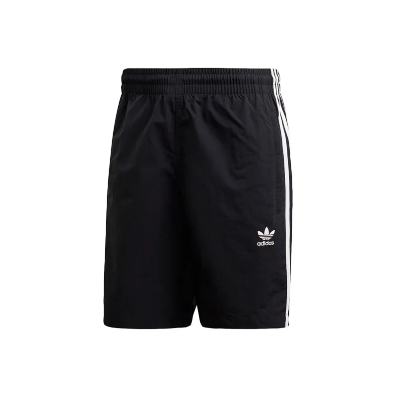 Adidas Originals 3-Stripes Casual Shorts Men Black-0