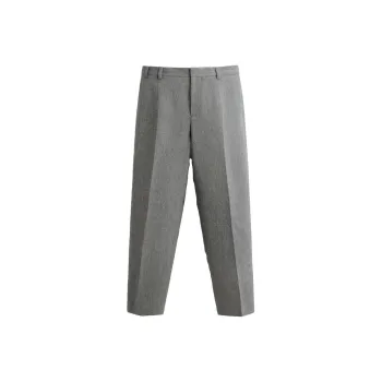 ZARA Suit Trousers Men Gray
