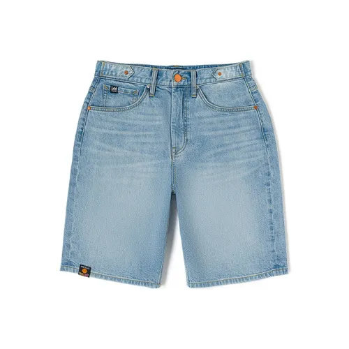 Dragon Ball X Lee Xline X Dragon Ball Z Co branded Series Denim Shorts Men Light Blue