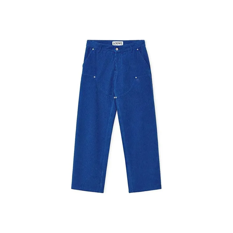 LOEWE Corduroy Workwear Trousers-4
