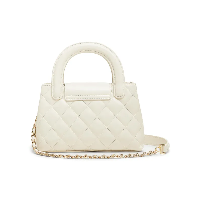 Teenmix Artificial Leather One Shoulder Handbag Women's White-2