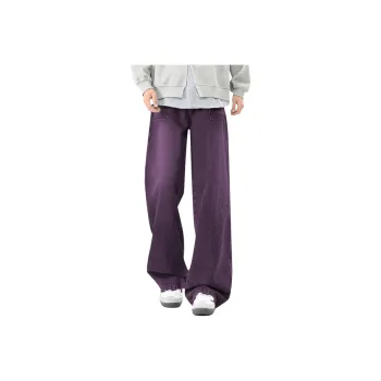 MIIRACER Jeans Unisex Washed Purple